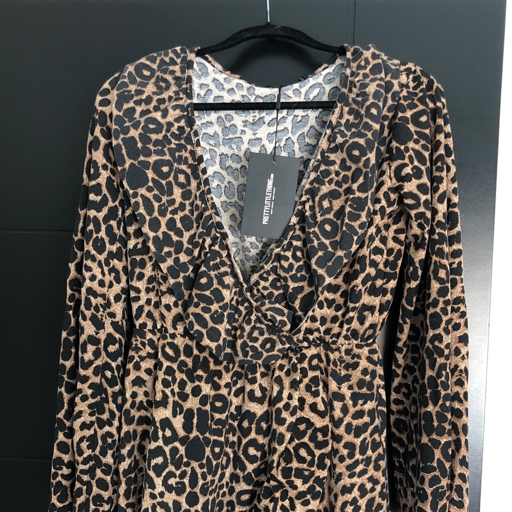 PrettyLittleThing cheetah dress!